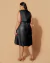 Cropped Plus Size Couro Fake