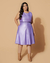 Saia Plus Size Midi Evasê Couro Fake