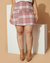 Imagem do Saia Plus Size Xadrez Em Flanela