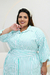 Chemise Plus Size Listrado Em Tricoline na internet