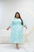 Chemise Plus Size Listrado Em Tricoline - Lenner