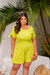 Cropped Plus Size Em Viscolinho Com Linha Bordada Em Floral na internet