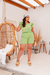 Blusa Plus Size Com Babados Na Manga - Lenner