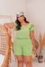 Blusa Plus Size Com Babados Na Manga - loja online
