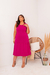 Vestido Plus Size Em Moletinho Com Regata Larga - Lenner