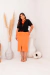 Imagem do Saia Plus Size Midi Lápis Em Suede