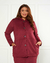 Casaco Parka Plus Size Em Suede - comprar online