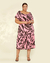 Vestido Plus Size Midi Decote Canoa - comprar online