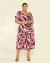 Vestido Plus Size Midi Decote Canoa - comprar online