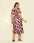 Vestido Plus Size Midi Decote Canoa - loja online