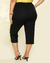 Calça Plus Size Pantacourt Em Viscolycra - loja online