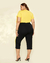 Imagem do Calça Plus Size Pantacourt Em Viscolycra