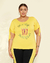 T-shirt Plus Size Com Estampa Ilustrativa - Lenner
