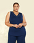 Regata Plus Size Em Viscolycra