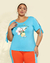 T-shirt Plus Size Com Estampa Ilustrativa - comprar online