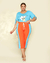 Imagem do T-shirt Plus Size Com Estampa Ilustrativa