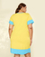 Vestido Plus Size Viscolycra Com Estampa Ilustrativa
