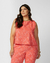 Cropped Plus Size Piçarras em Algodão na internet