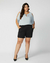 Short Plus Size Java em Neoprene