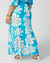 Saia Plus Size Medan em Viscose - Lenner