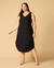 Vestido Plus Size Abadia Midi na internet