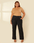 Calça Plus Size Em Malha Tricô - comprar online