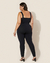 Calça Plus Size Legging Em Suplex Cintura Alta