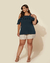 Blusa Plus Size Ciganinha Em Viscolinho - loja online