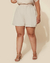 Imagem do Short Plus Size Em Crepe Airflow