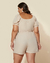 Short Plus Size Em Crepe Airflow na internet