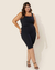 Bermuda Plus Size Capri De Suplex Cintura Alta - loja online