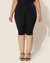 Bermuda Plus Size Capri De Suplex Cintura Alta na internet