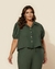 Camisa Plus Size Em Air Flow Duna Com Manga Bufante - comprar online