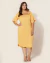 Vestido Plus Size Midi Em Viscolinho - Lenner
