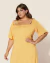 Vestido Plus Size Midi Em Viscolinho - loja online