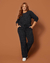 Calça Plus Size Em Malha Tricô - loja online