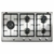 Combo Whirlpool Horno Electrico Woc74as Anafe A Gas Gma9522 - comprar online