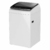 Lavarropas Whirlpool Carga Superior 11kg en color blanco con tapa negra.