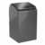 Lavarropas Whirlpool de carga superior de 11 kg en color gris.