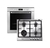 Combo Whirlpool Horno Akzm756ix + Anafe Gma6422x Italia