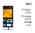 Smart TV UHD 4K BGH de 55 pulgadas con Google TV, mostrando contenido personalizado y aplicaciones populares.