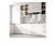 Campana extractora empotrable Hisense CH6TL3DB en una cocina moderna con muebles blancos y una olla sobre la mesada.