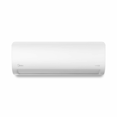 Aire acondicionado Midea Inverter modelo 5504kcal, de color blanco, diseñado para climatización.