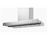 Campana extensible de acero inoxidable bajo alacena de 90 cm, ideal para cocción en cocina.