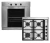 Combo Longvie Horno Multigas H1900xf Anafe A Gas A6600xf