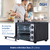 Horno Eléctrico Bgh 25 Litros Duo Bhe25m23n Color Negro - tienda online