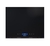 Campana de cocina Isla Qubix Cristal Negra de 60 cm con pantalla digital y controles táctiles.