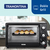 Horno Eléctrico Tramontina Glass Cook 40 Litros Negro - tienda online