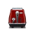 Tostadora Delonghi Icona Roja Cto2003r Para 2 Panes