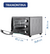 Horno Eléctrico Tramontina Glass Cook Grill 25 Litros Negro - comprar online